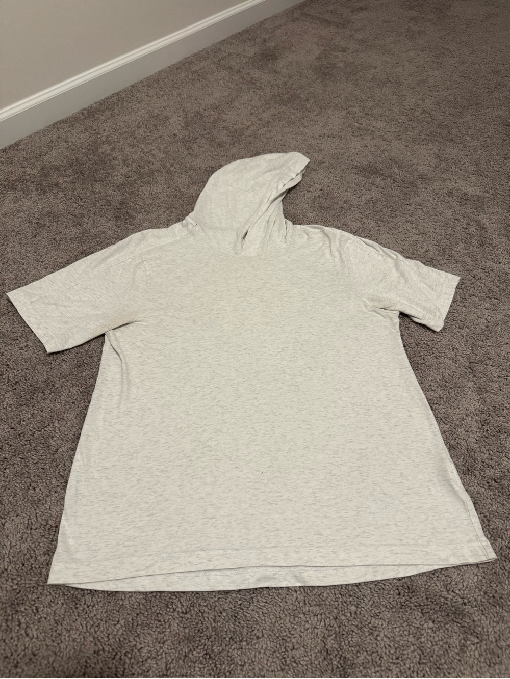 Nike short sleeve dri fit hoodie